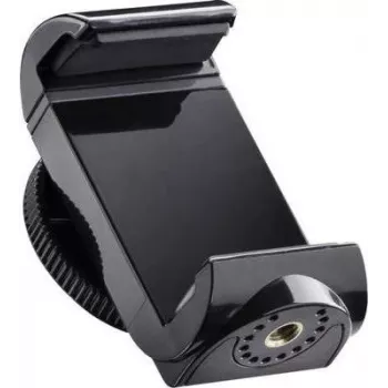 Walimex Mantona SM-850 Smartphone Twist Mount (universelle Halterung mit Twist-Lock-Befestigung, Klemmbereich zwischen 55 und 85