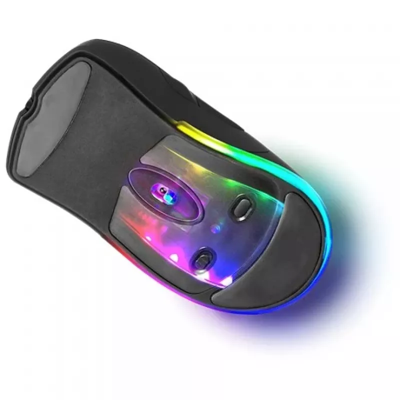 Deltaco GAM-107 Gaming-Maus, USB-A, 16000 DPI, Schwarz