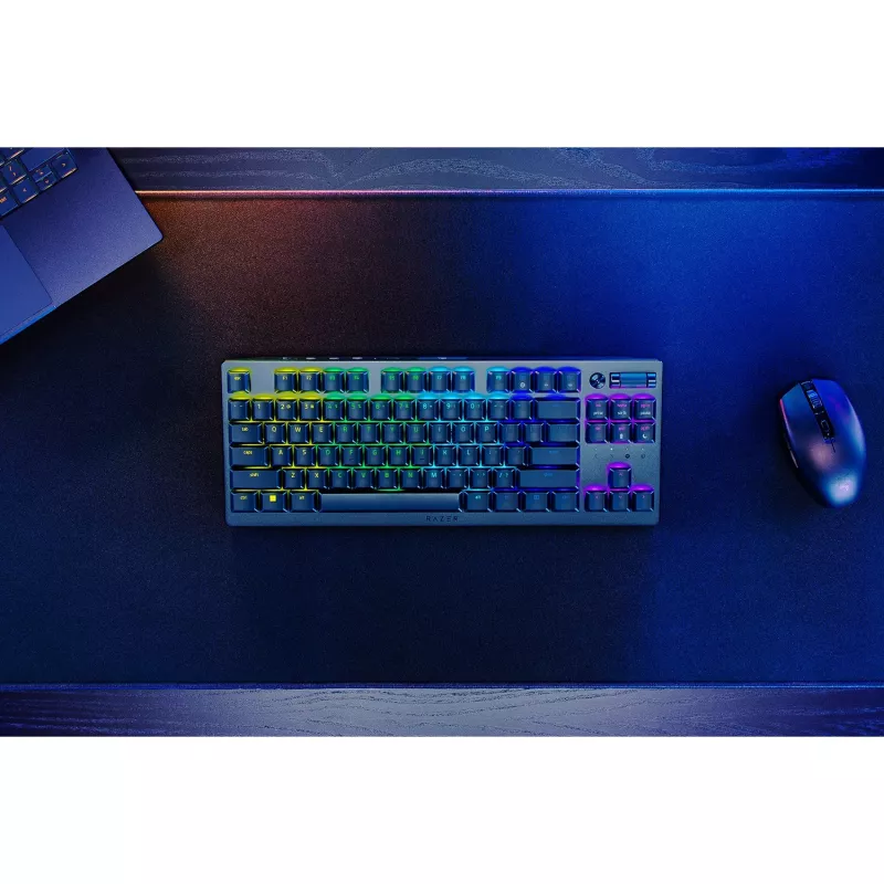 Gaming-Tastatur Razer RZ03-04370400-R3G1 USB RF Wireless Bluetooth QWERTZ Deutsch Schwarz