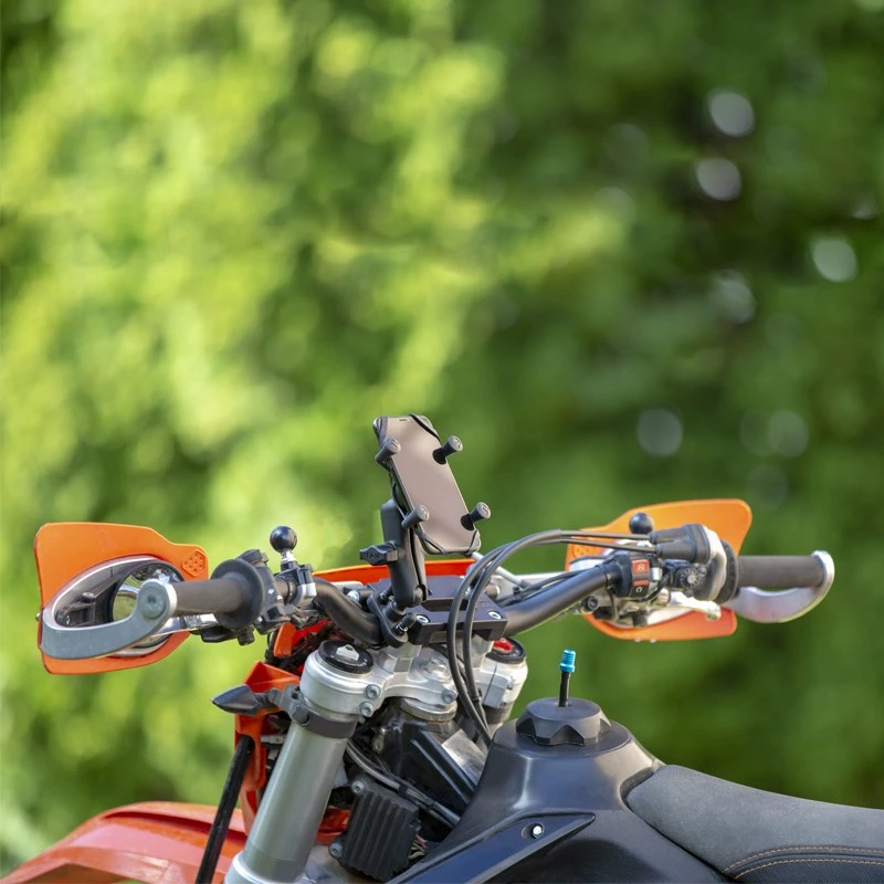 RAM Mounts X-Grip Handyhalterung mit Lenker-U-Bolzen-Basis
