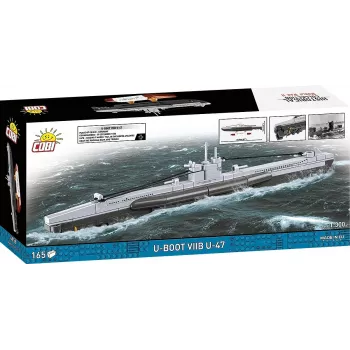 Maßstabsgetreues U-Boot-Modell Cobi U-47 T.VIIB 1:300 Bausatz, Marke Cobi, Modell 4858