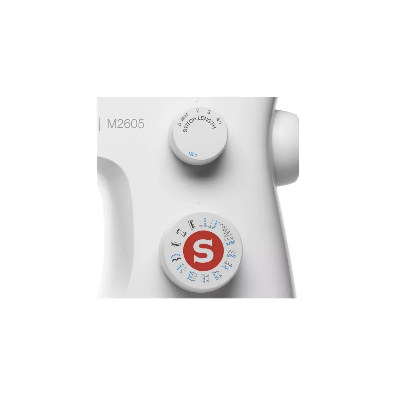 Automatische Nähmaschine SINGER M2605 Elektromechanisch Weiß