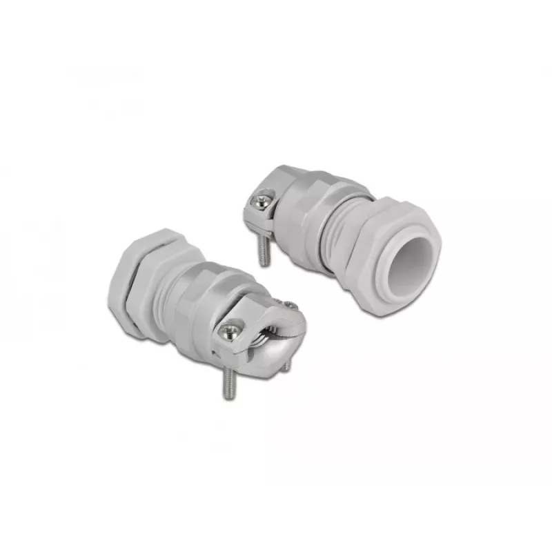 Kabelverschraubung DeLOCK 60354 Grau Metall Kunststoff