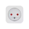 Smarte Steckdose SAVIO AS-01 16A Wi‑Fi 2,4 GHz, Stecker Typ E/F, 220–240 V, 3680 W, weiß