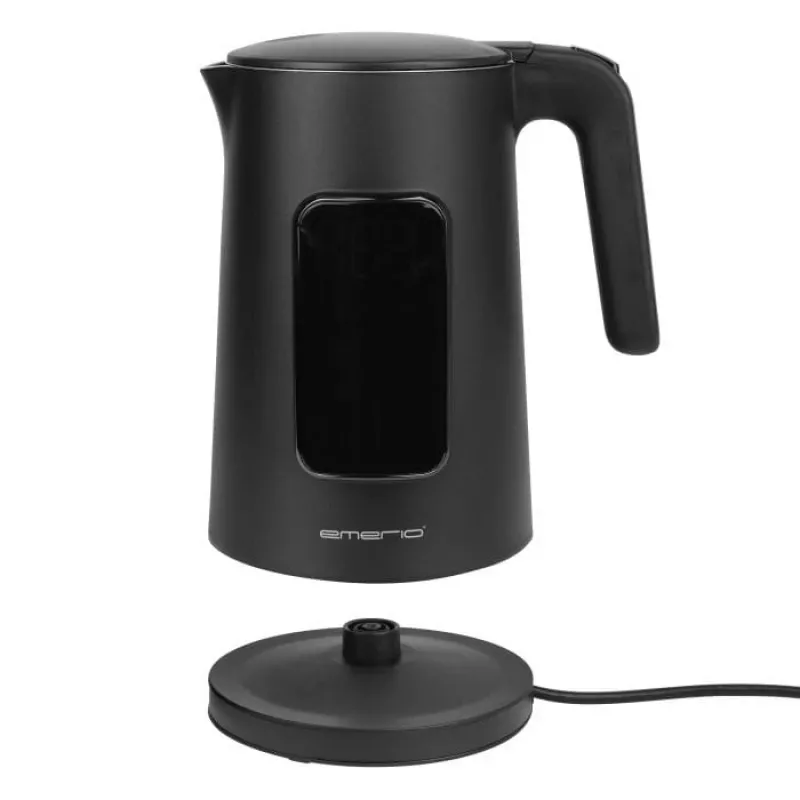 Elektrischer Wasserkocher Emerio 1,7 l 2200 W schwarz