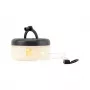 Lichterkette RealPower 492880 LED warmweiß, batteriebetrieben, 8 m, schwarz
