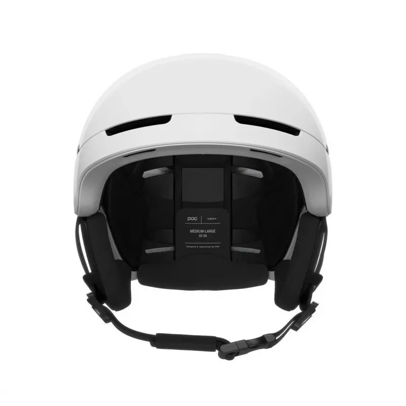 Open-Face-Helm POC Obex MIPS — In-Mold-Hartschale, M/L (55–58 cm), ABS-Außenschale, EPS-Schaum, mattweiß, 500 g