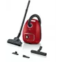 Staubsauger Bosch BGB 41RD3H — 600 W, 4 l Staubbeutel, HEPA-Filter, 11 m Aktionsradius, Teleskoprohr, rot