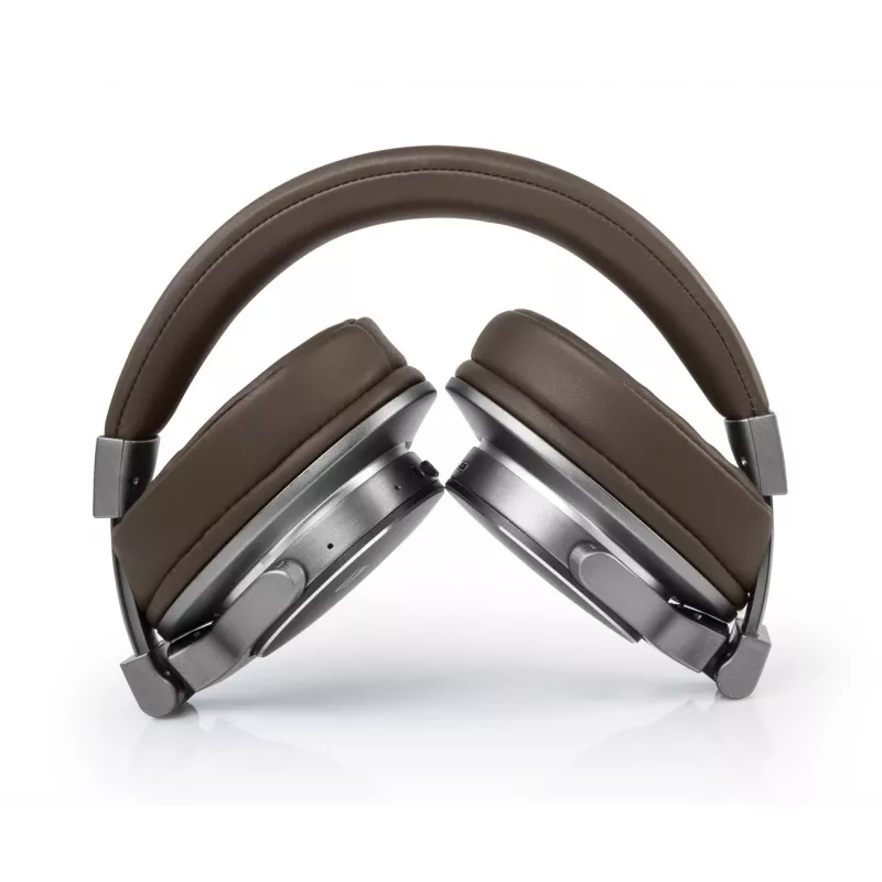 Muse M-278 BT Headset Kabelloser Kopfhörer Bügel Mikro-USB Bluetooth Braun, Silber