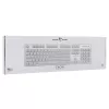 Mechanische Gaming-Tastatur White Shark TACHI-W-US — kompaktes TACHI White-Layout