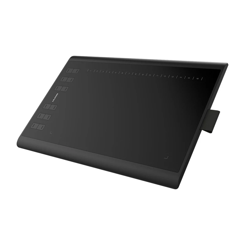 Grafiktablett HUION H1060P — 250 x 160 mm Arbeitsfläche, 5080 lpi, 8192 Druckstufen, USB