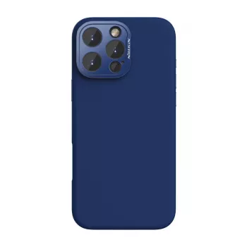 Magnetische Schutzhülle Nillkin LensWing für Apple iPhone 16 Pro Max — Blau, MagSafe-kompatibel, erhöhter Kamerarand