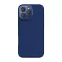 Magnetische Schutzhülle Nillkin LensWing für Apple iPhone 16 Pro Max — Blau, MagSafe-kompatibel, erhöhter Kamerarand