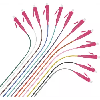 LWL-Patchkabel helos 288347 2 m LC Multimode 50/125 µm