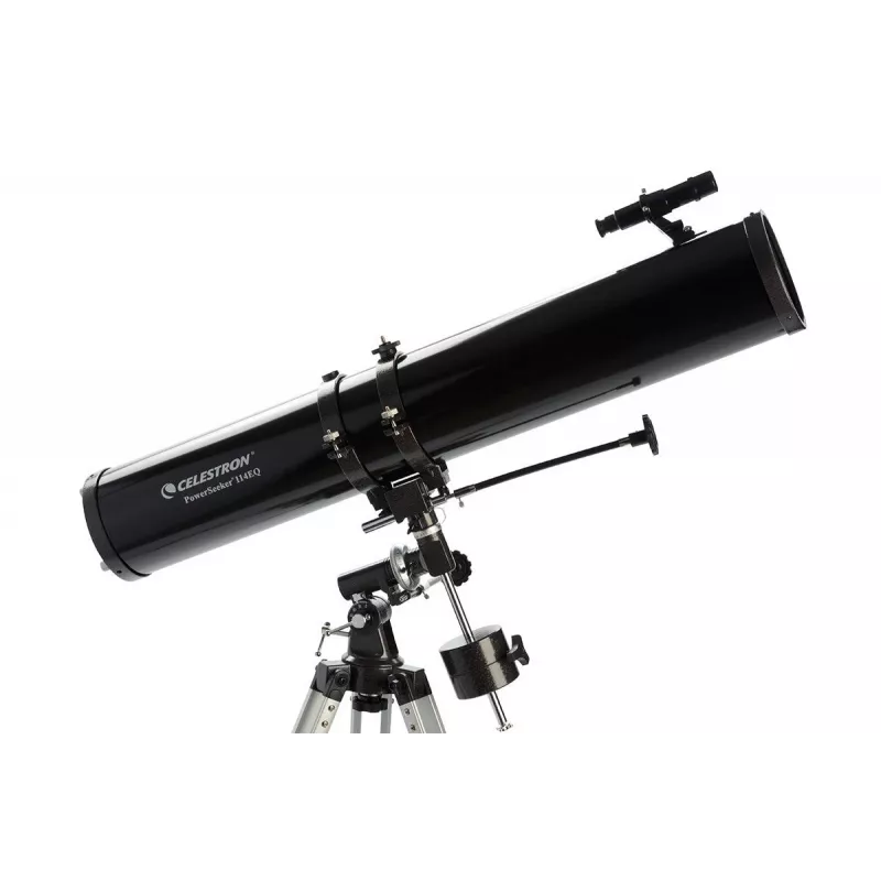 Celestron PowerSeeker 114EQ Refraktor 45x Schwarz