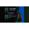 Kabelgebundene beheizte Gaming-Maus ActiveJet AMY-W390 — beidhändig, optisch 2000 DPI, USB Typ-A, 4 Tasten, schwarz