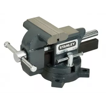 Schraubstock STANLEY 1-83-065 — Gusseisen, 10 cm Backenöffnung, 85 mm Tiefe, 6 kg
