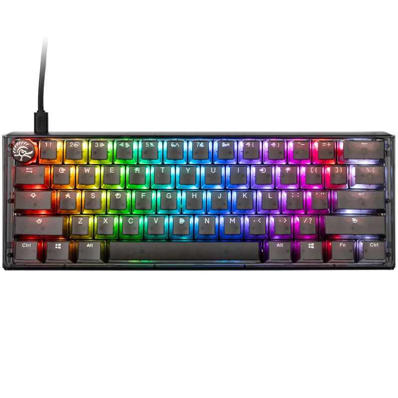Ducky One 3 Aura Mini Tastatur Gaming USB QWERTY US International Schwarz