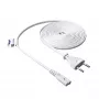 Akyga AK-RD-07A Netzkabel CEE 7/16 – IEC C7 (Achter), CCA, 3 m, weiß