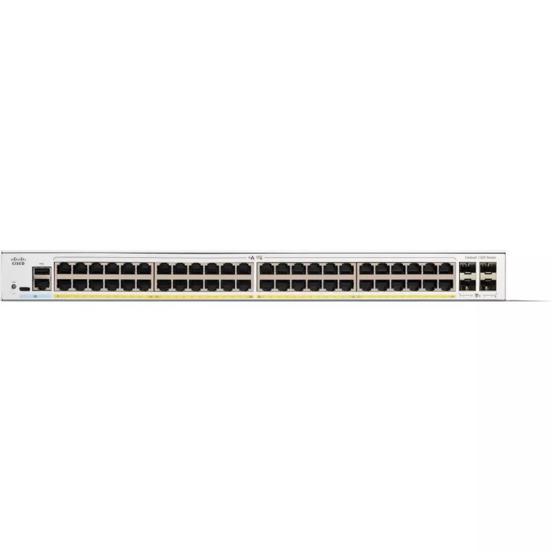 Managed Switch Cisco Catalyst 1300-48FP-4X 48 Port GE Full PoE 4x10GE SFP+
