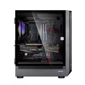 Computergehäuse Zalman i6 Schwarz, ATX, schwarz