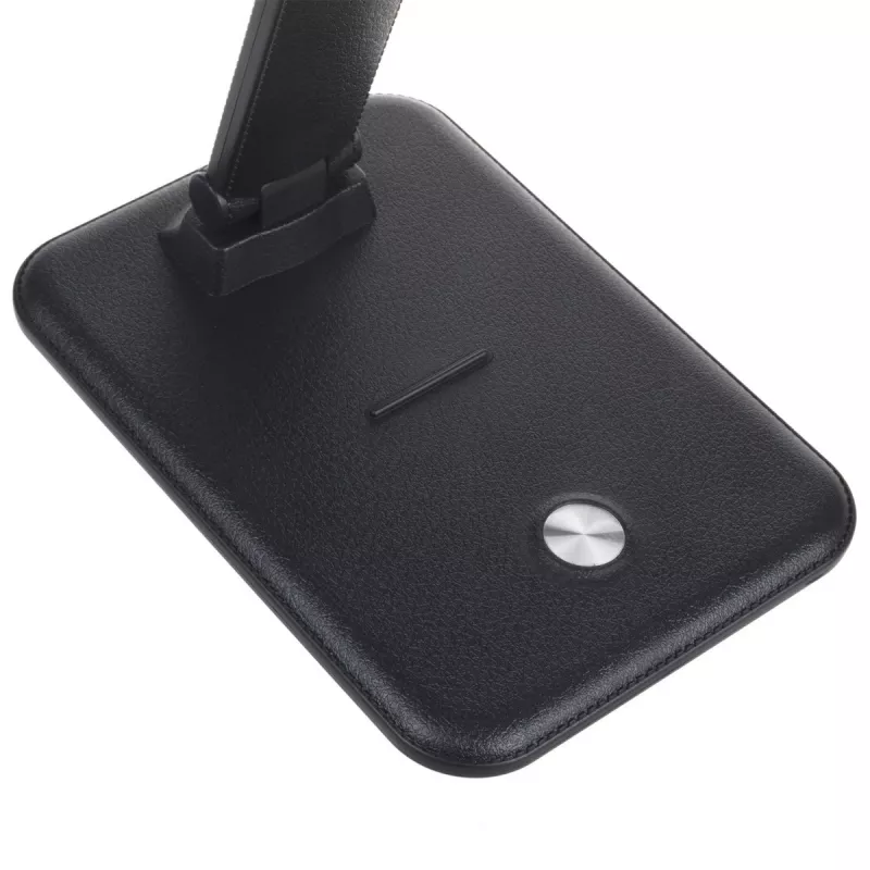 LED-Tischlampe MACLEAN MCE614B — dimmbar, klappbarer verstellbarer Arm, 9W, 3000K/4500K/6500K, schwarz