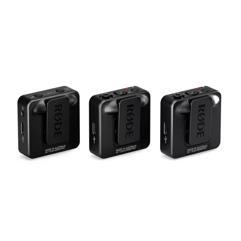 Rode Wireless Go Iii Kompaktes Drahtloses Mikrofonsystem der 3. Generation, Schwarz