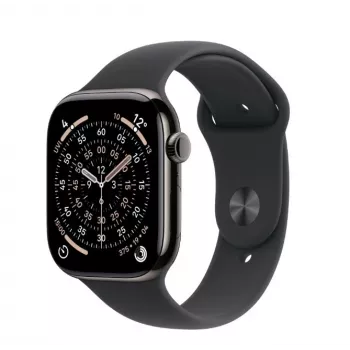 Smartwatch Apple Watch Series 11 GPS + Cellular 46mm Slate Titanium Case Black Sport Band M/L