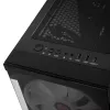 SILENOS PRO schwarze Version mit ARGB-Lüfter und gehärtetem Glas