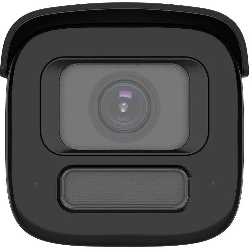 IP-Bullet-Kamera Hikvision Pro Series ColorVu 4 MP motorisiertes Varifokalobjektiv 2,8–12 mm, 1/1,8 Zoll CMOS, kabelgebunden, Innen-/Außenbereich, Weiß
