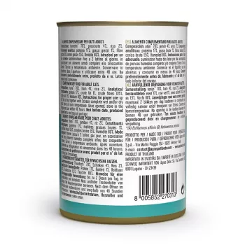 SCHESIR Thunfisch mit Schinken in Brühe - Nassfutter für Katzen - 140g