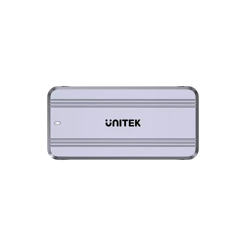 SSD-Gehäuse Unitek S1242AGY01-EU USB4 40 Gbit/s, M.2 NVMe, bis zu 8 TB, Aluminium/Kunststoff, aktive Kühlung