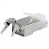 Geschirmter RJ45-Stecker EQUIP Cat 8.1, Stecker, Silber, 50 Stück, 11,7×22,5 mm, 3,7 g