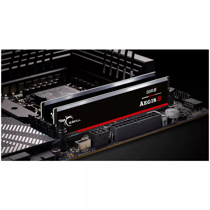 DIMM 32 GB DDR5-5200 (2x 16 GB) Dual-Kit, Arbeitsspeicher schwarz, F5-5200J4040A16GX2-IS, Aegis 5, INTEL XMP, AMD EXPO