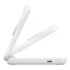 Belkin UltraCharge 25W Qi2 2-in-1 faltbare kabellose Ladestation, Weiß (WIZ038KQWH)
