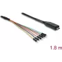 Internes Netzkabel DELOCK 64358 — 1,8 m Länge, interner PC-Stromanschluss