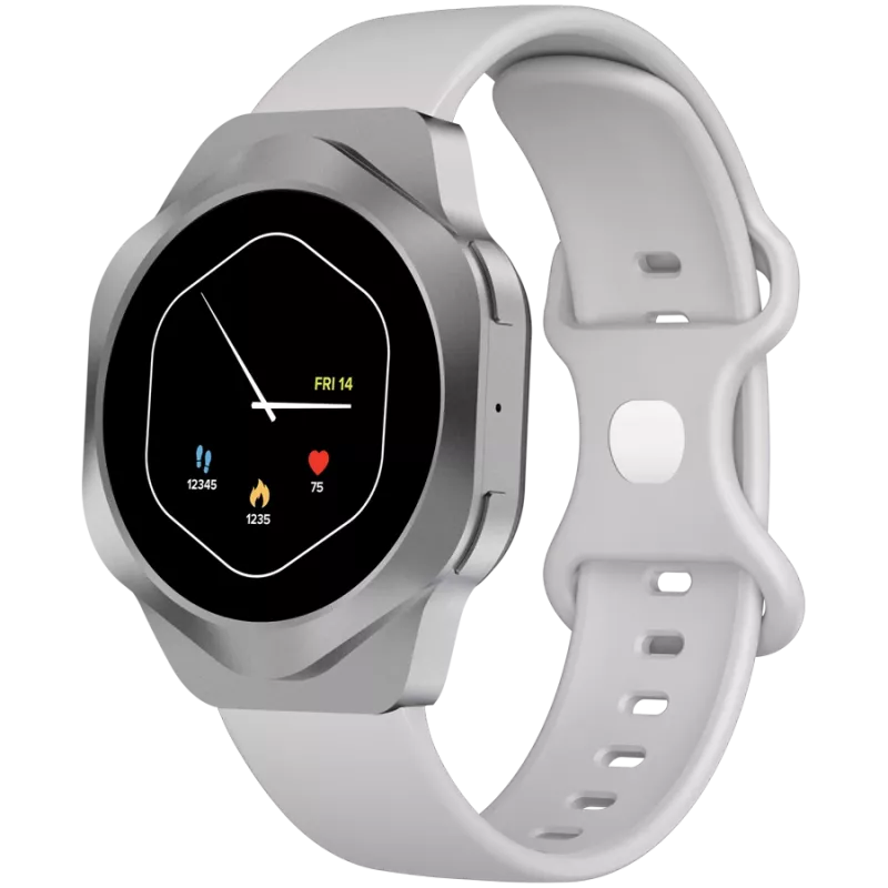Smart Watch CANYON Hexagon 88 BT-CALL Silber