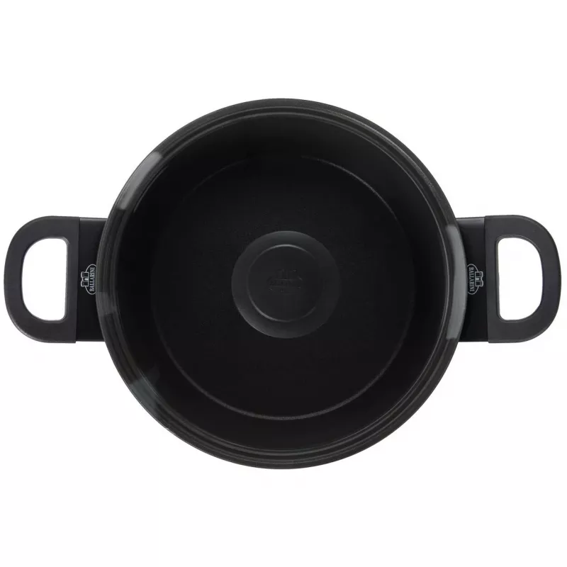 Kochtopf BALLARINI 75002-920-0 Rund Schwarz Aluminium 20 cm