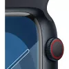 APPLE Watch Series 9 GPS + Cellular 45 mm Mitternacht Aluminiumgehäuse mit mitternachtfarbenem Sportarmband – M/L (MRMD3QF/A)