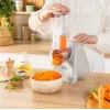 Elektrischer Gemüsehobel Tefal Fresh Express DN853BE0 — 150 W, 3 austauschbare Einsätze, 1 Geschwindigkeit, creme