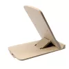 Kabelloses Ladegerät Tellur TLL151311 15W, Qi-kompatibles Schnelllade-Pad, creme