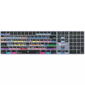 Logickeyboard Avid Media Composer - Pro Titan UK Mac - Tastatur - QWERTY