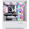 PC-Gehäuse Sharkoon AK6 RGB, ATX, Weiß