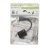 Techly IDATA-HDMI-VGA2 Videokabeladapter VGA (D-Sub) Schwarz