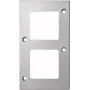 Merten 480260 Wandplatte/Schalterabdeckung Silber (480260)