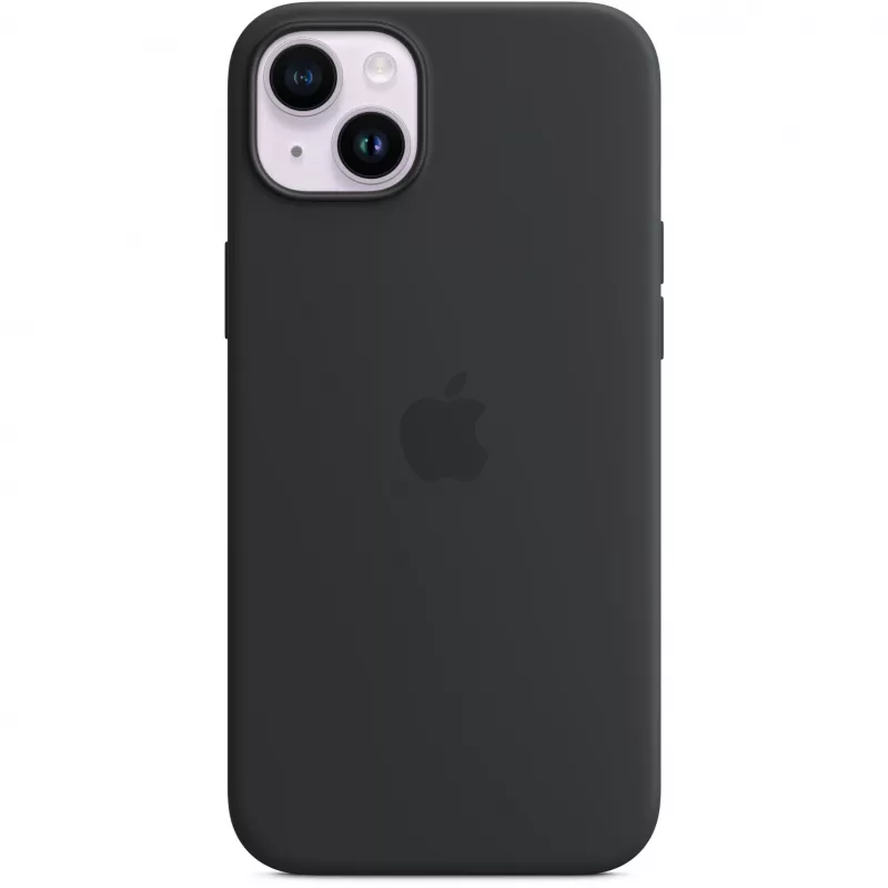 Apple iPhone 14 Plus Silikon Case mit MagSafe – Midnight