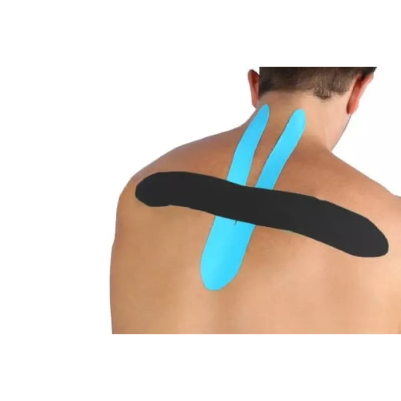 Kinesiologisches Tape, blau