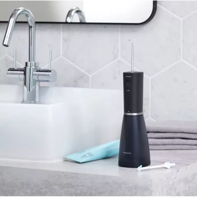Panasonic Munddusche | EW-DJ86-K503 | Kabellos | 200 ml | Anzahl der Aufsätze 2 | Schwarz