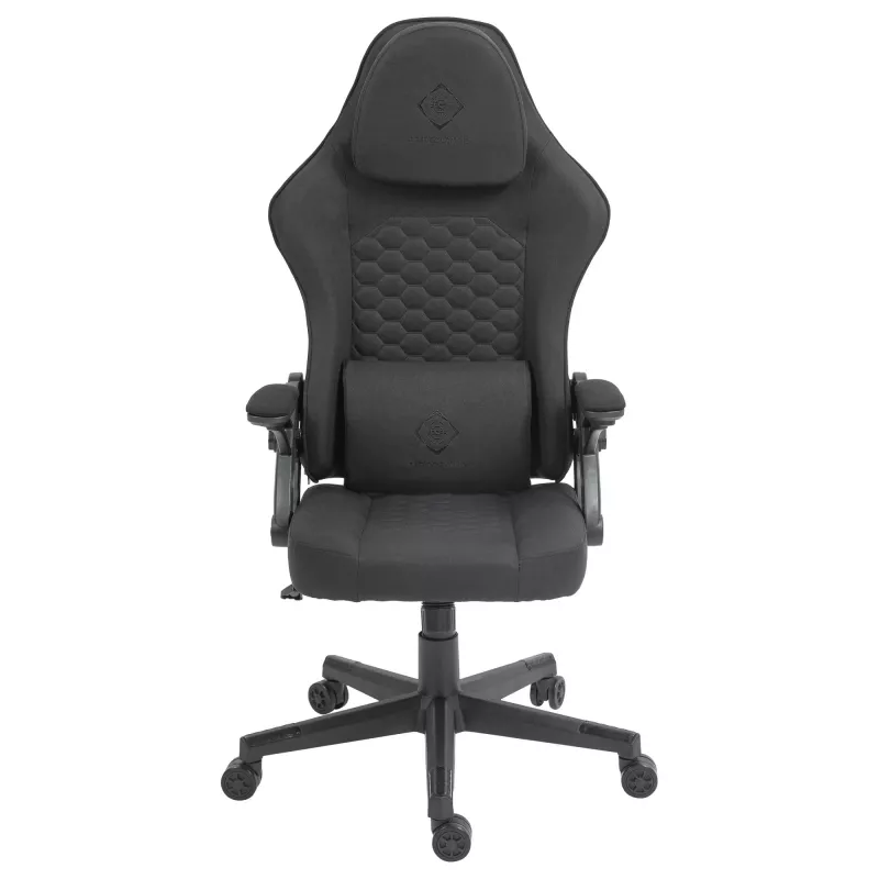Deltaco DC130 Gamingstuhl Soft Woven Mesh schwarz (GAM-180)