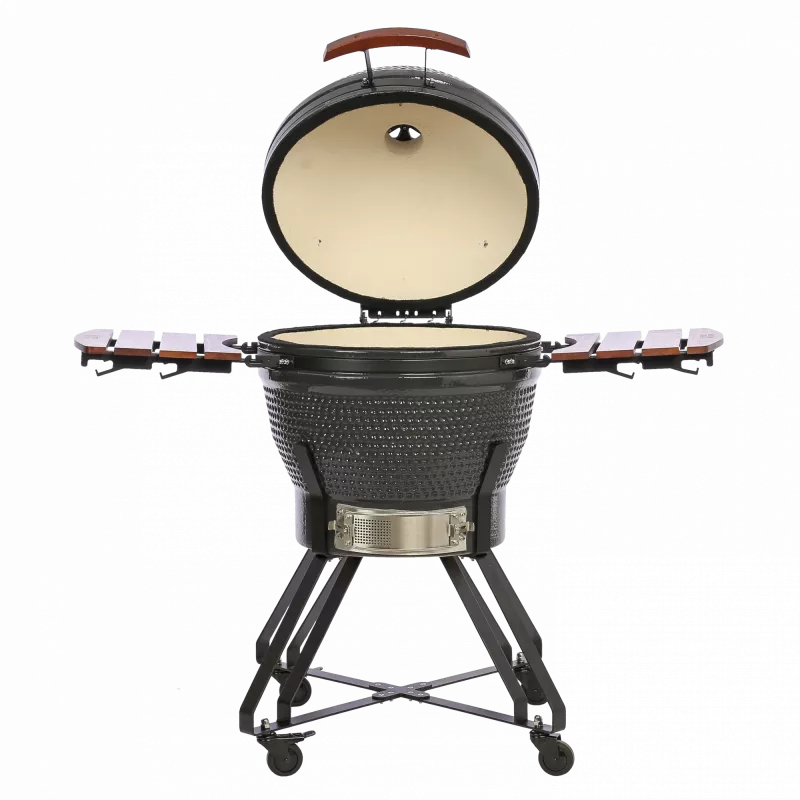TunaBone | Kamado Pro 24-Zoll-Grill | Größe L | Dunkelgrau